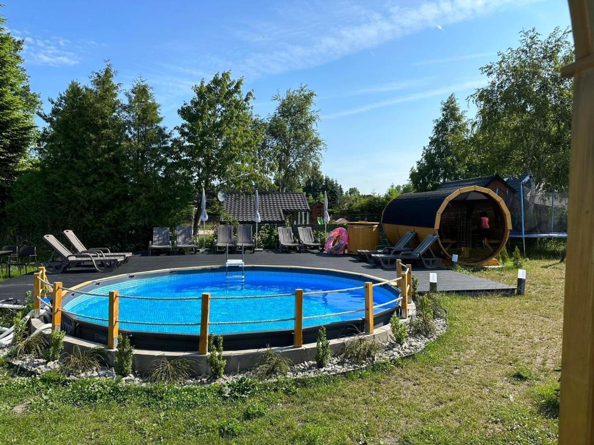Na Jeziornej Domki Wypoczynkowe Zarnowska Buitenkant foto